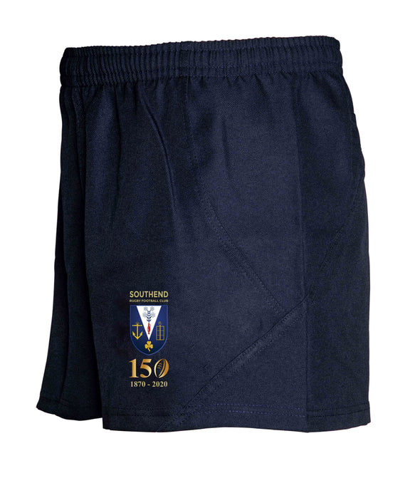 Southend RFC Junior Gym Shorts - Navy